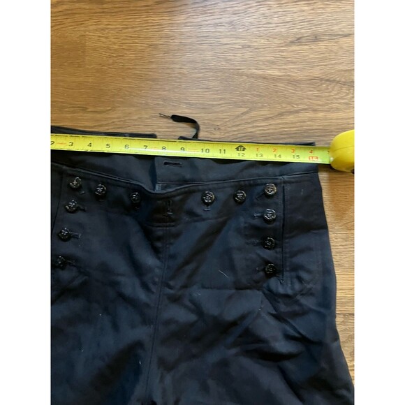 Men's Black Wide-Leg Pants - Picture 6 of 7